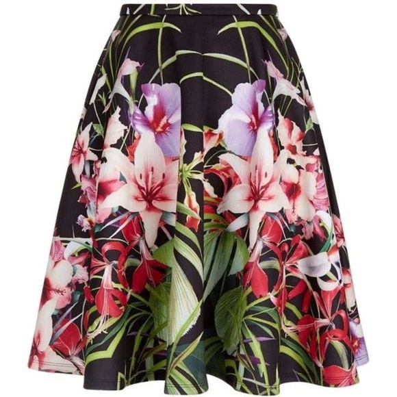 Ted Baker Hotley Tropics skirt - Picture 2 of 9